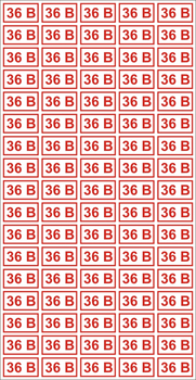 S11 Указатель напряжения 36в (85 шт) - Знаки безопасности - Знаки по электробезопасности - Магазин охраны труда ИЗО Стиль